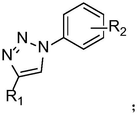 A kind of method of preparing 1,2,3-triazole by dibromovinylbenzene one-pot method