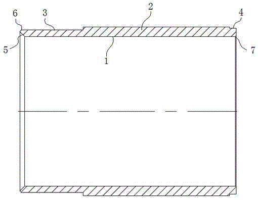 Production method of boron cast iron cylinder sleeve