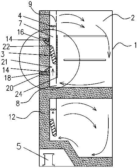 Refrigerator and its defrosting method