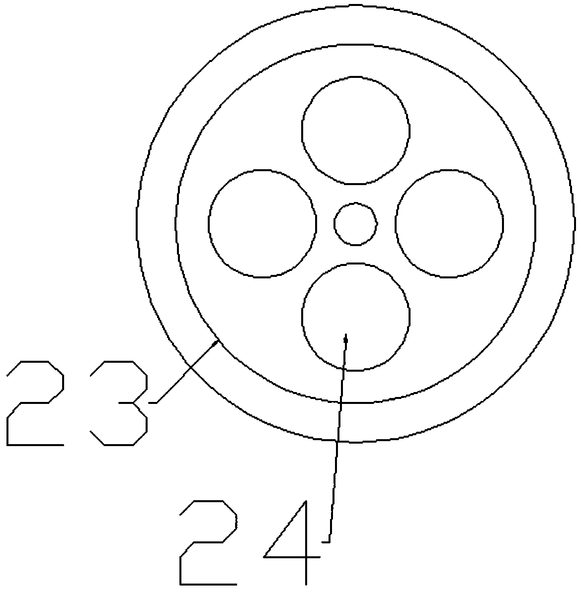 Novel sterile room with physically and chemically combined multistage sterilization and operating method thereof