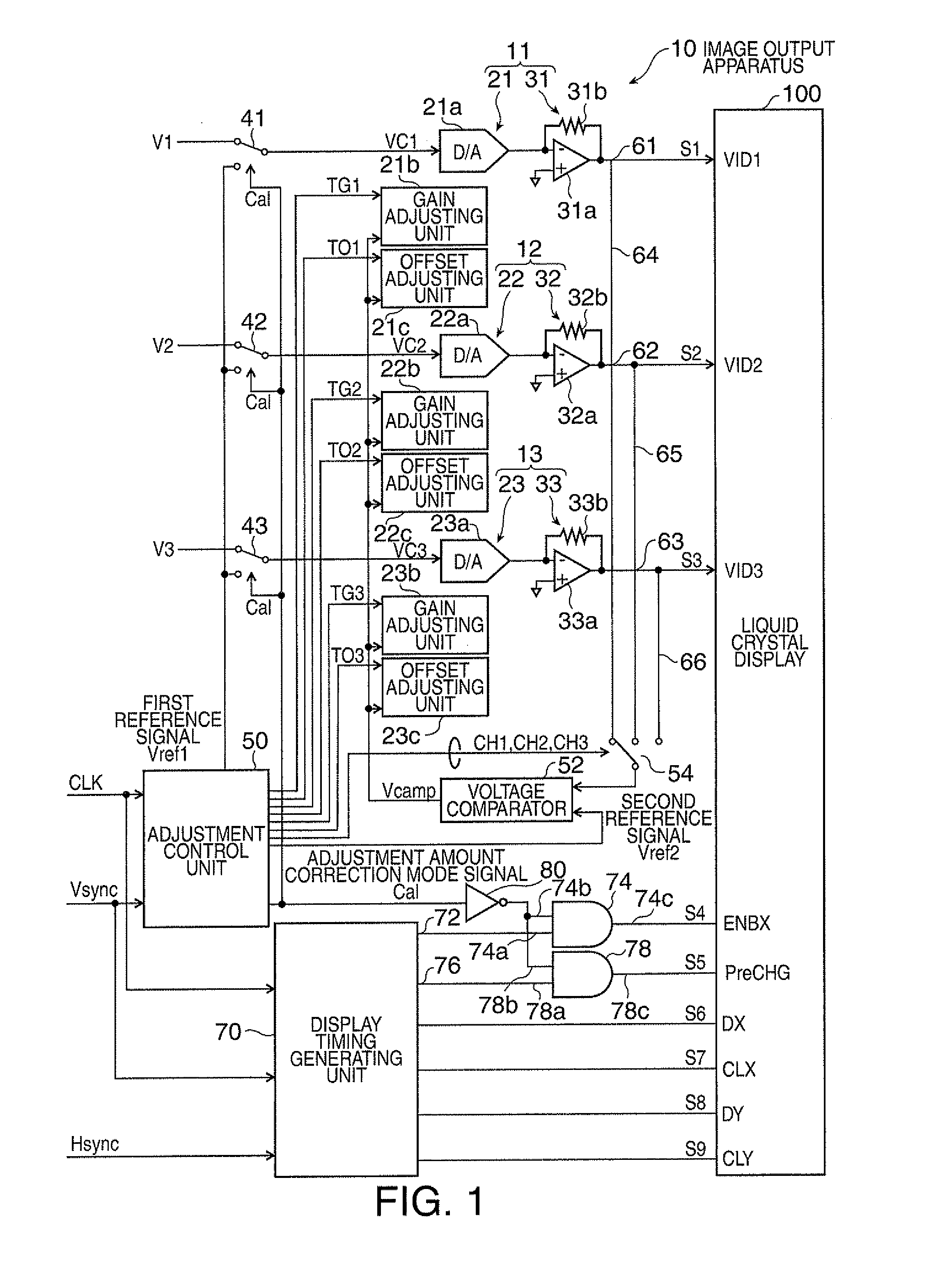 Image output apparatus, projector, and method of controlling image output apparatus