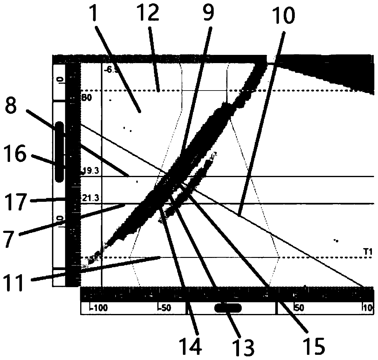 Submarine pipeline weld defect AUT detection quantification method and system