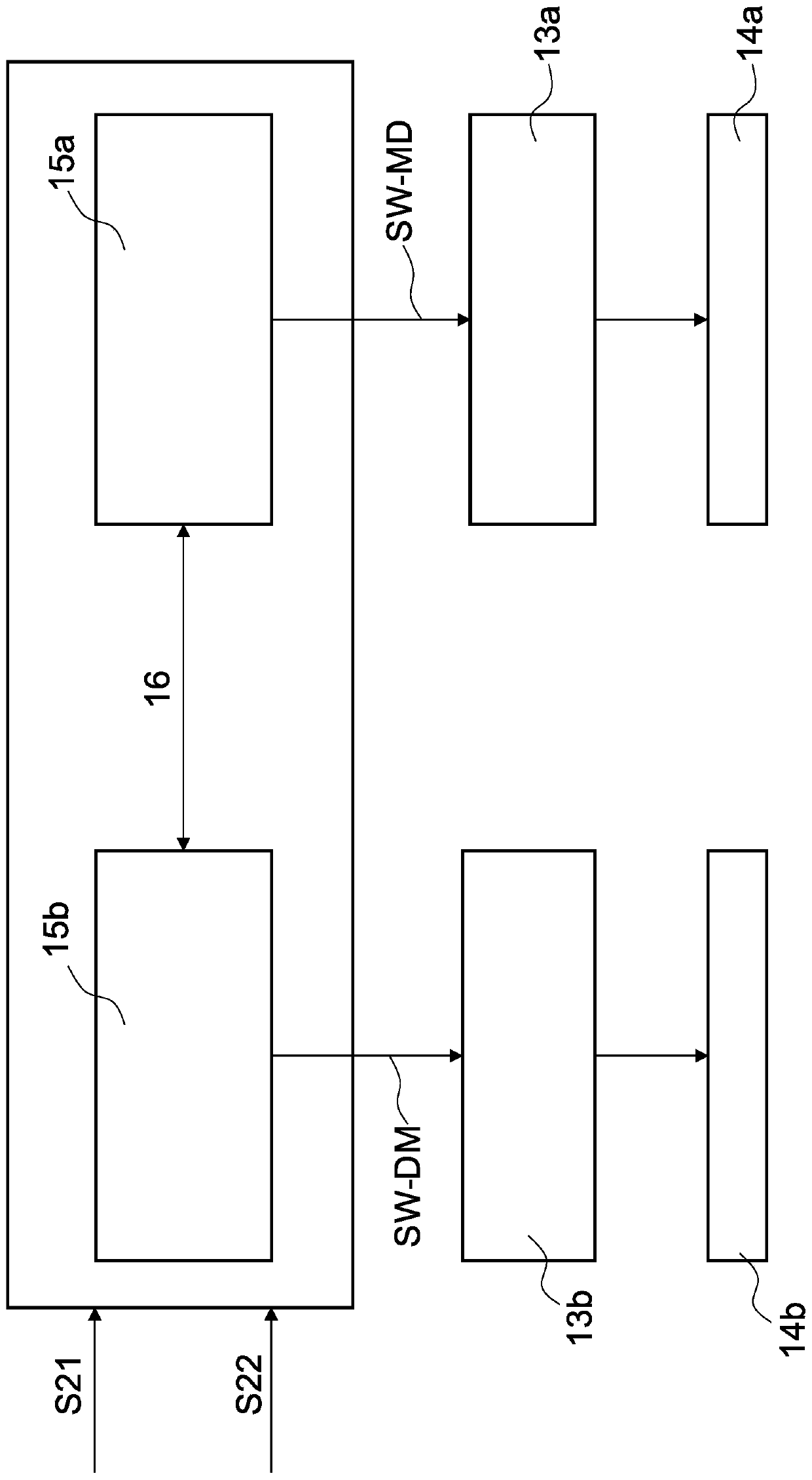 Damping arrangement for dampening rotational irregularities in drive train of motor vehicle and method therefor