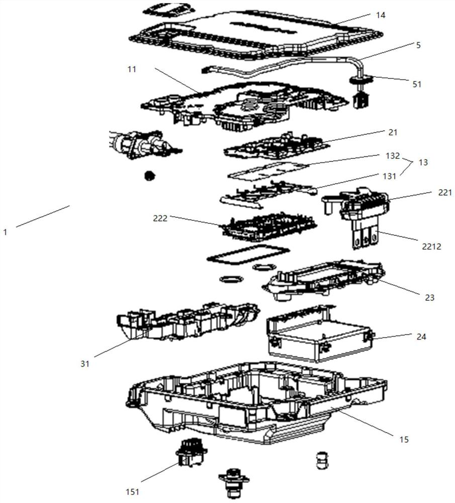 Motor controller shell, motor controller and vehicle