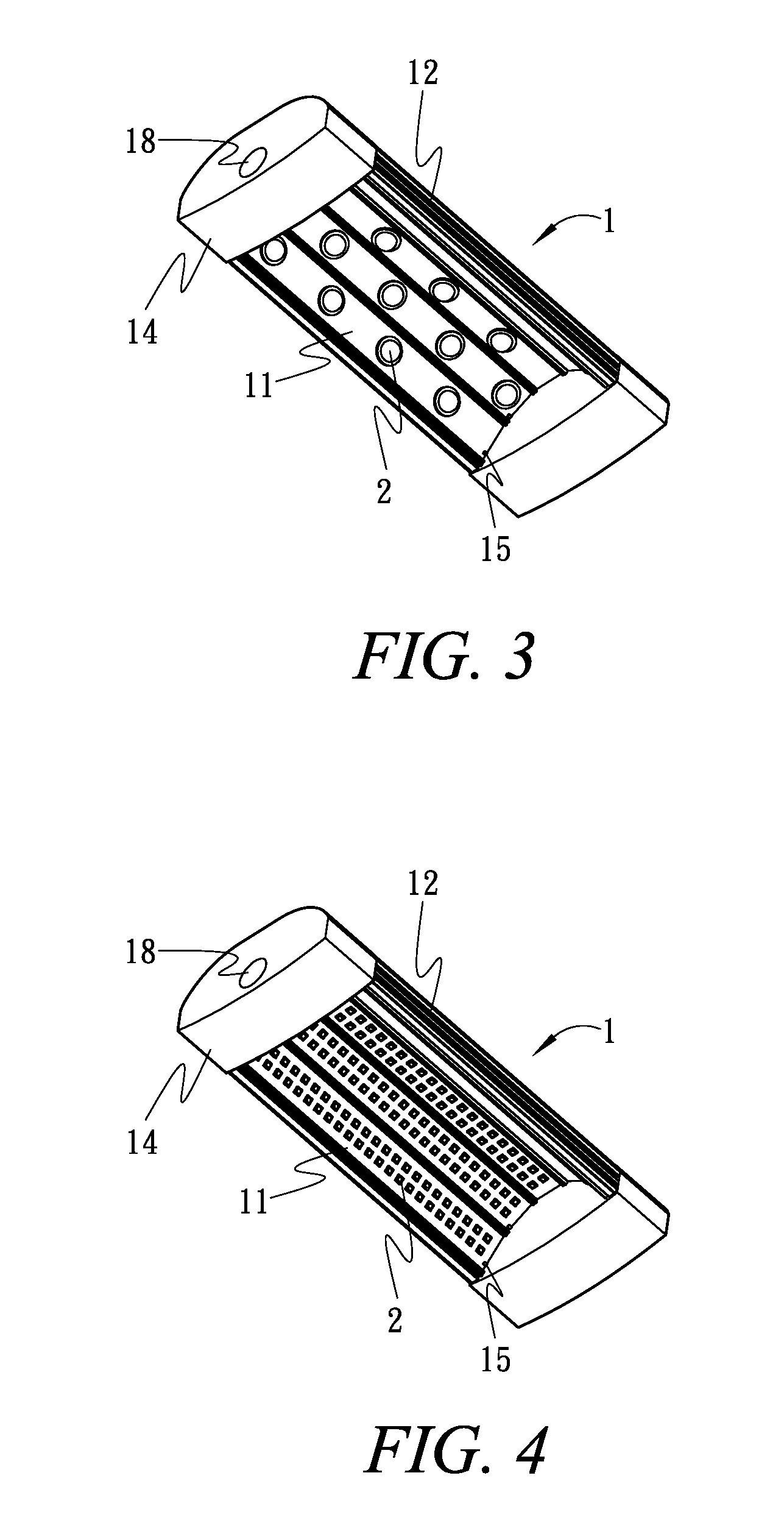 Roadside lamp with a heat dissipating design