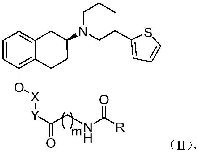 Tetrahydronaphthalene compound as well as pharmaceutical composition and application thereof