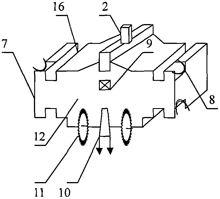 Motor-car propelling type ejector