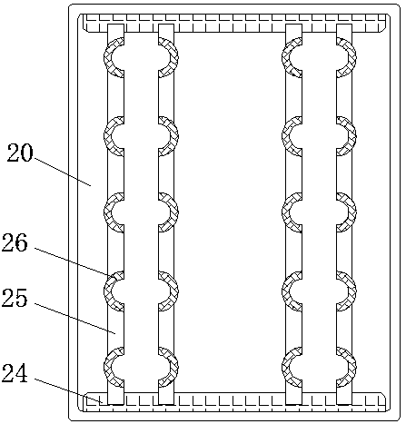 Clamp for storage battery production