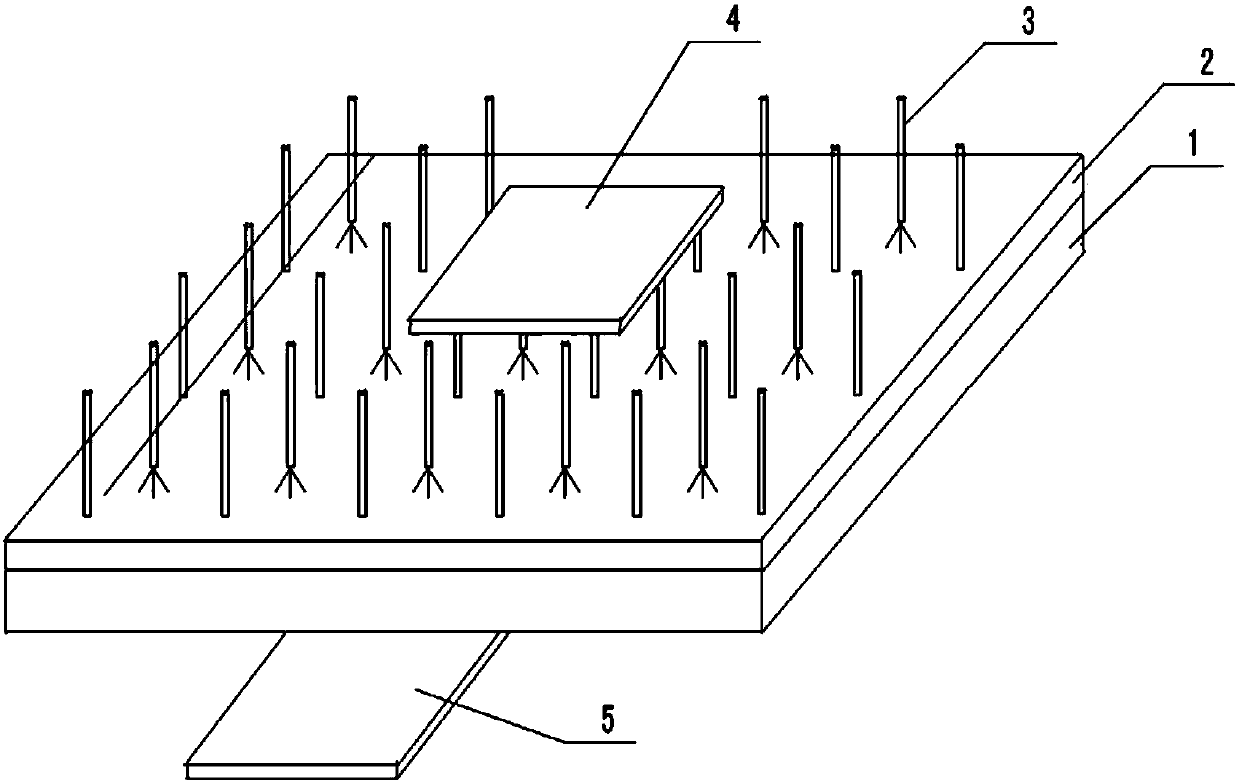 A zinc oxide nanorod/black silicon heterojunction nanophotodetector and its preparation method