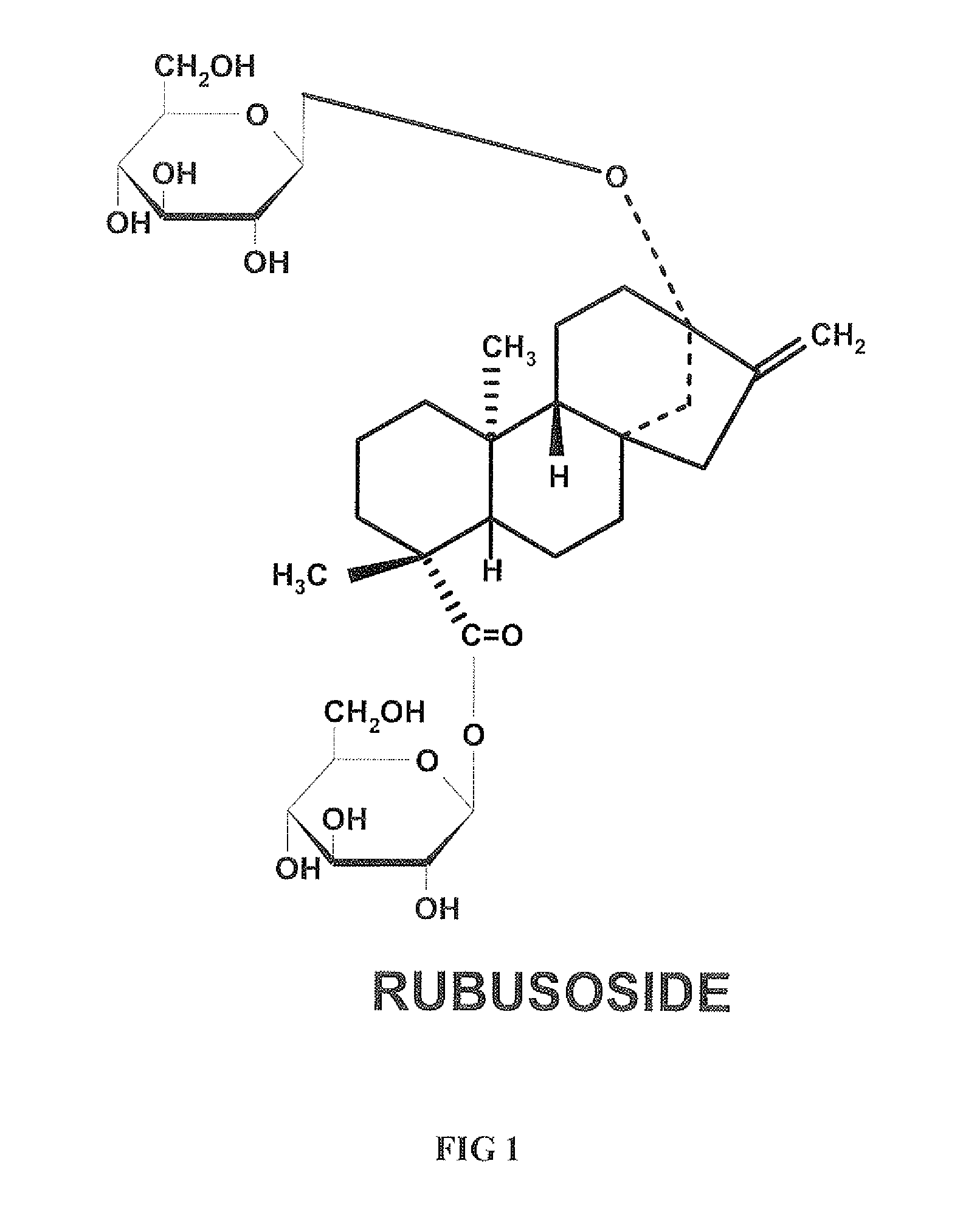 High-Purity Rubusoside And Process For Purification Of The Same