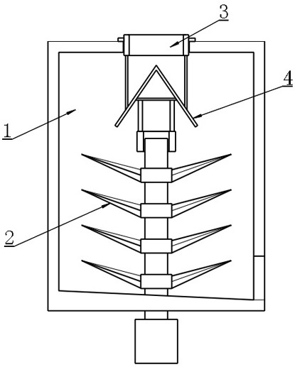 Special crusher for producing compound feed for broiler chickens