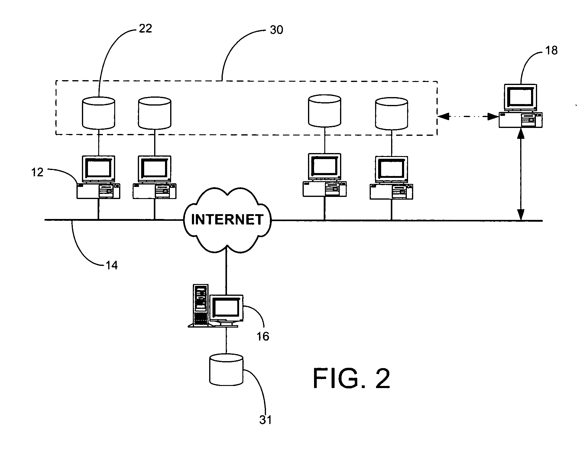 System for consolidating disk storage space of grid computers into a single virtual disk drive