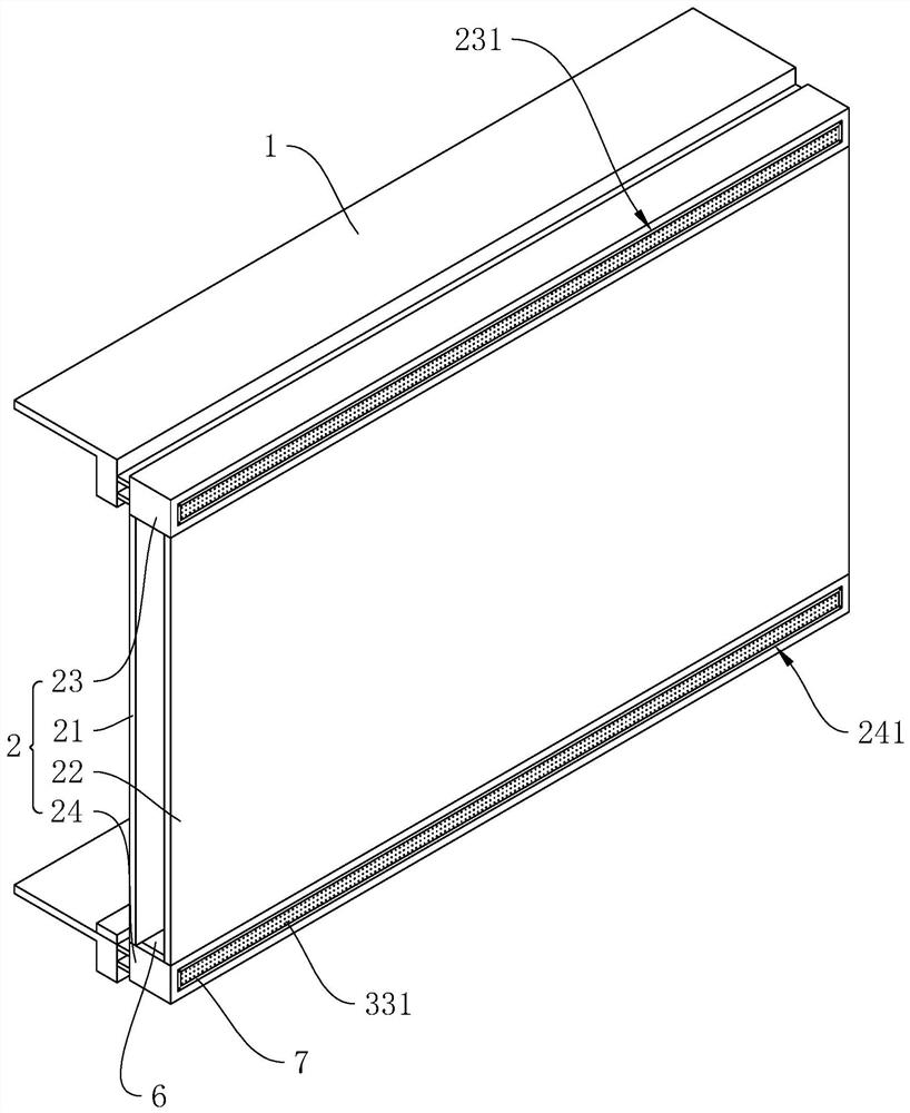 Self-ventilation photovoltaic curtain wall