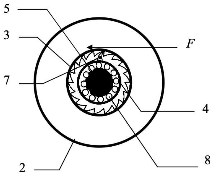 Active variable-inerter shock absorption system