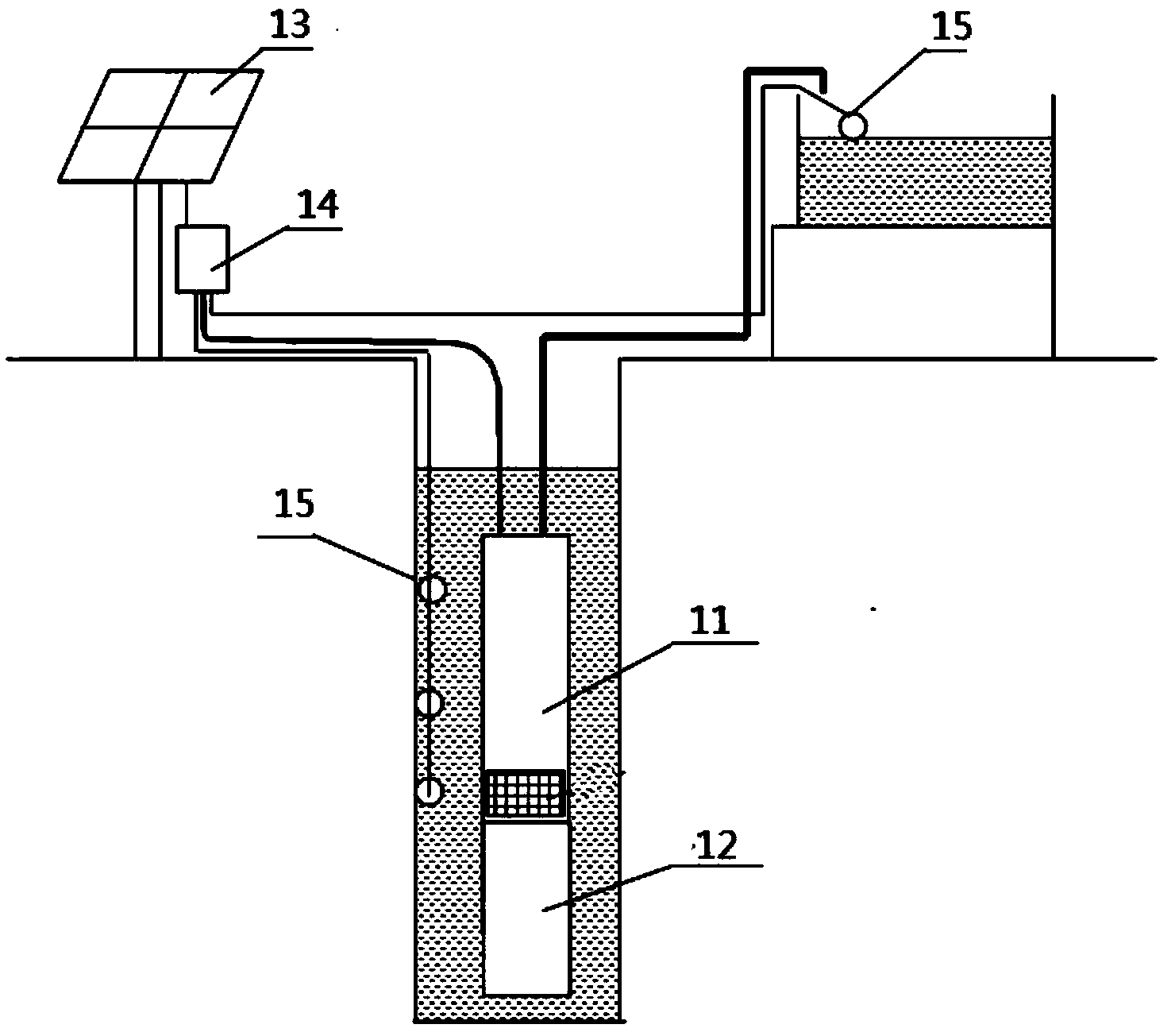 Method and system for saving water for photovoltaic intelligent nanometer micro moisturizing irrigation