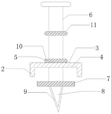Gene detecting device integrating extraction, amplification and detection