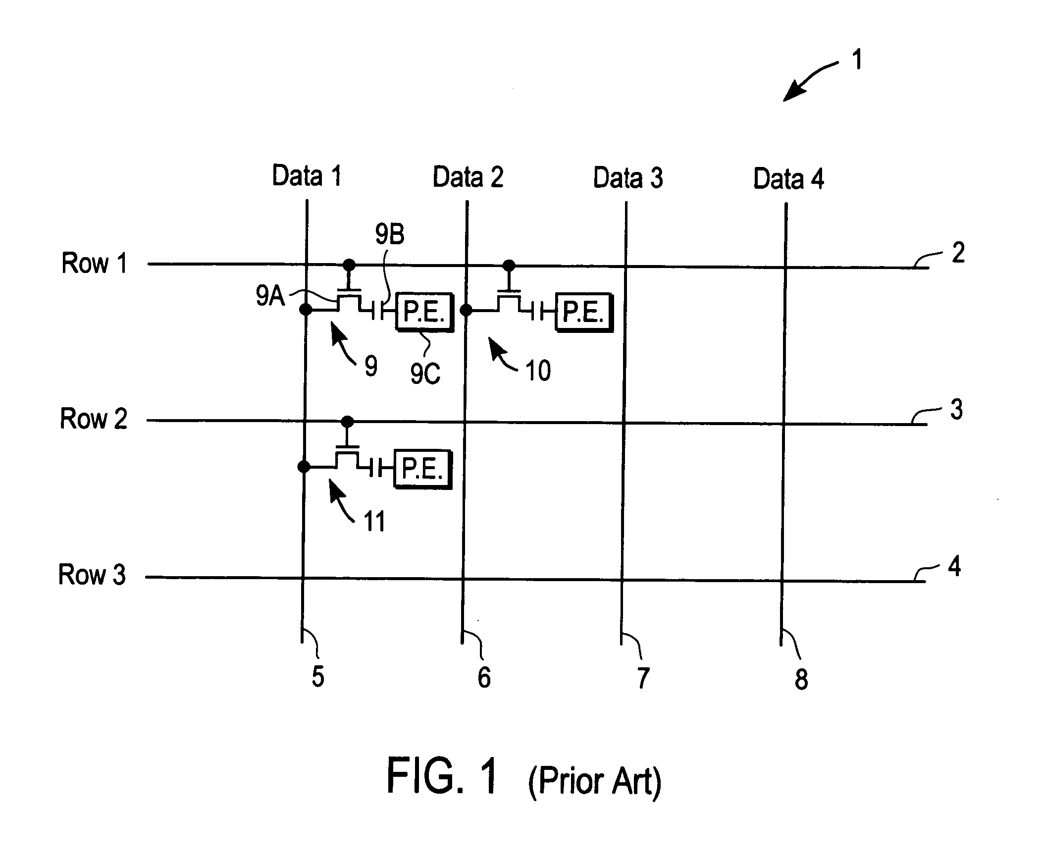 Display devices and integrated circuits