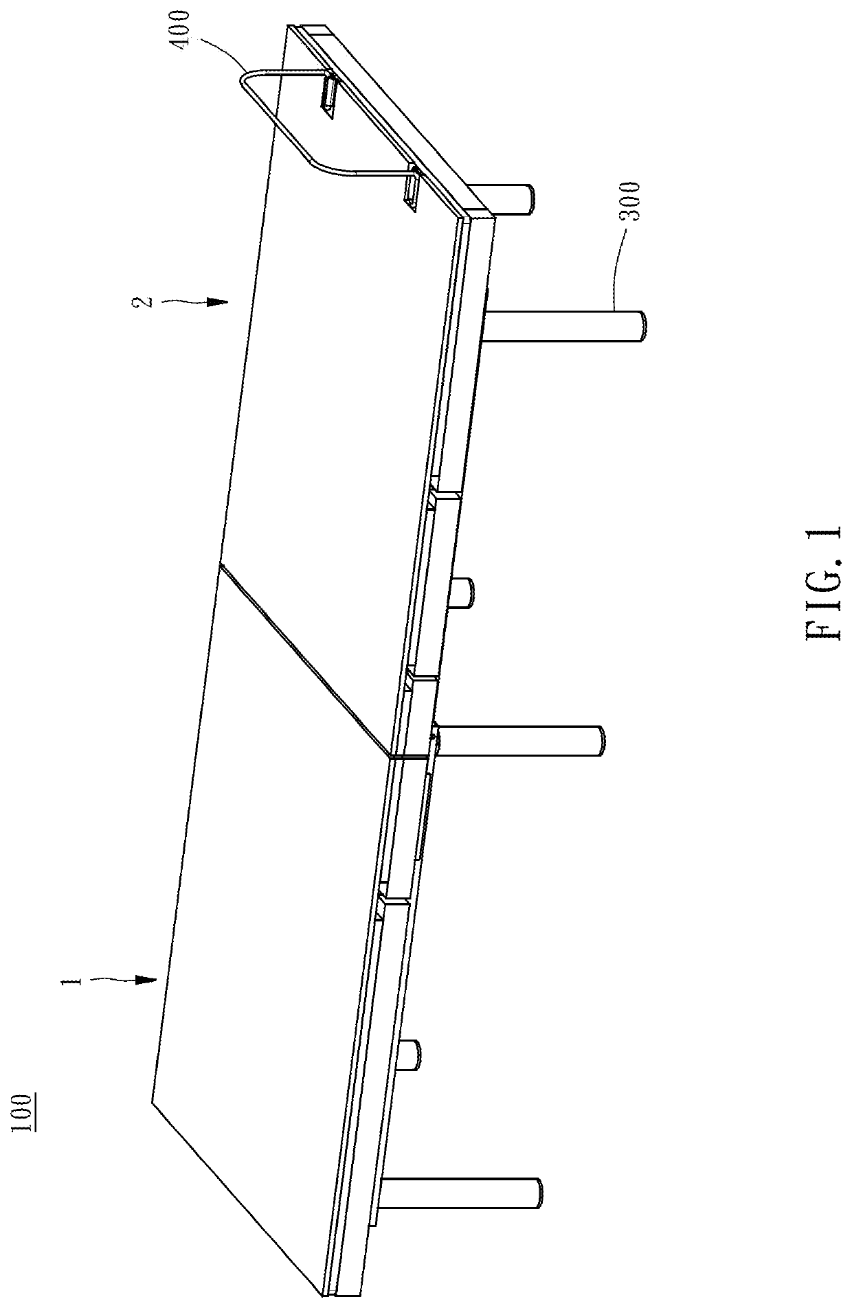 Foldable electric bed