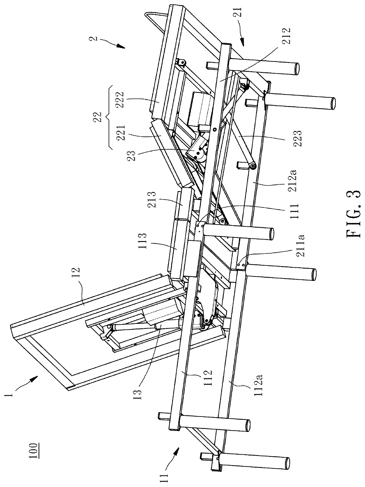 Foldable electric bed