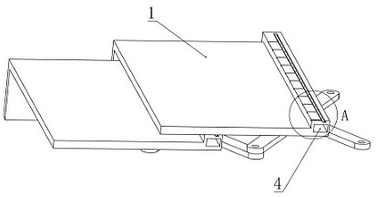 A machine tool guide rail protective cover with its own air blowing function