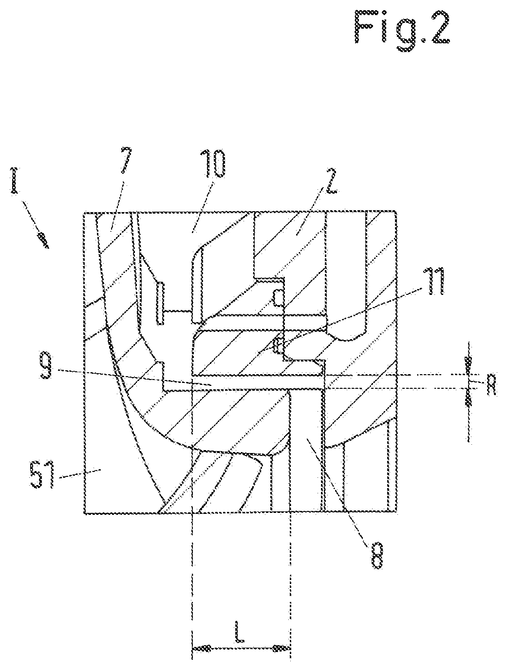 Pump for conveying a highly viscous fluid