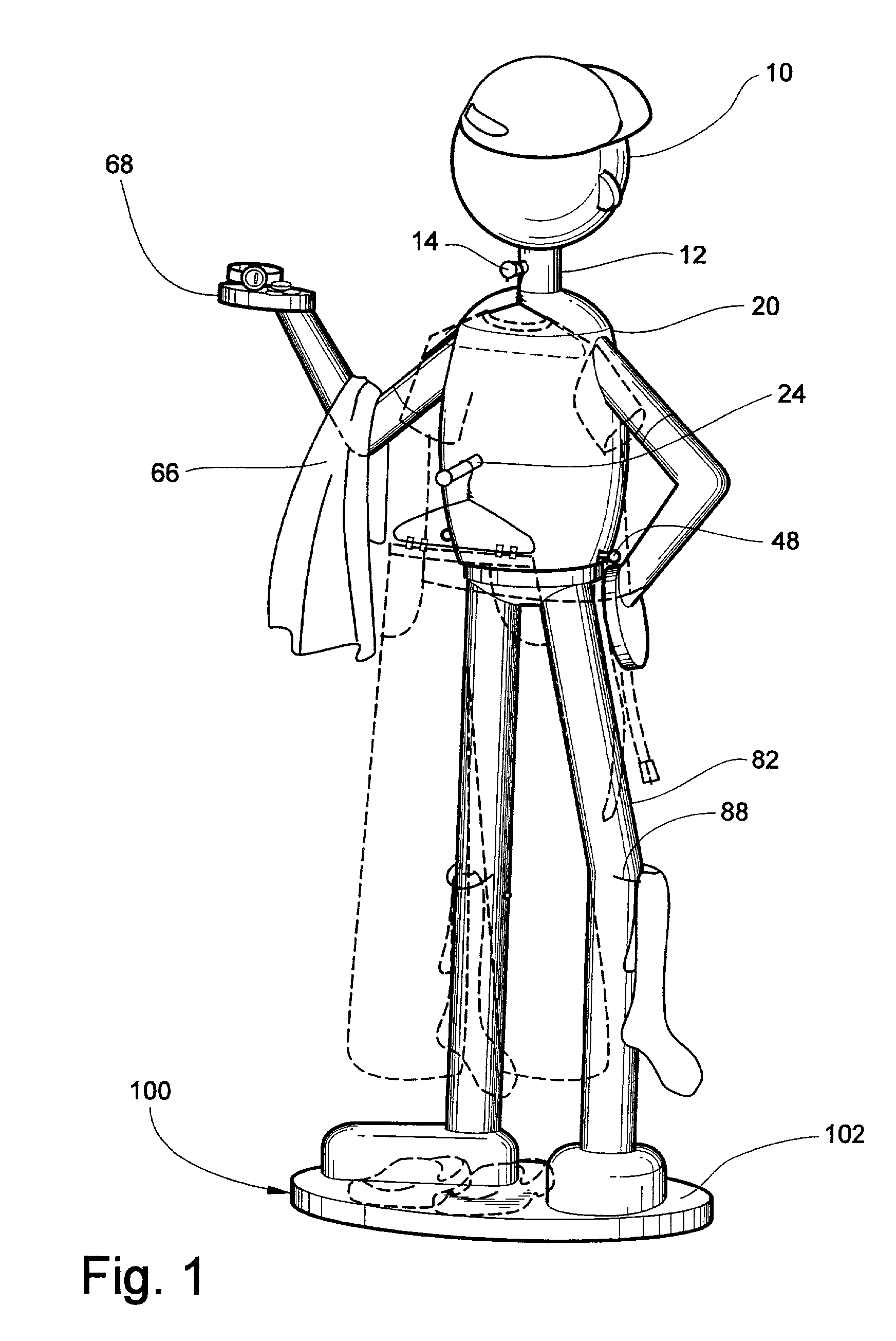 Apparatus for organizing and displaying clothing