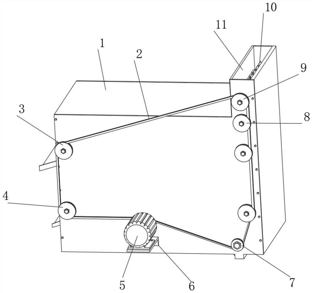 Powdery compound feed for adult Chinese softshell turtles and producing and processing device