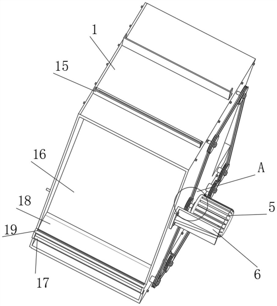 Powdery compound feed for adult Chinese softshell turtles and producing and processing device