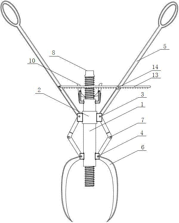 Multifunctional bone fracture reduction guide clamp