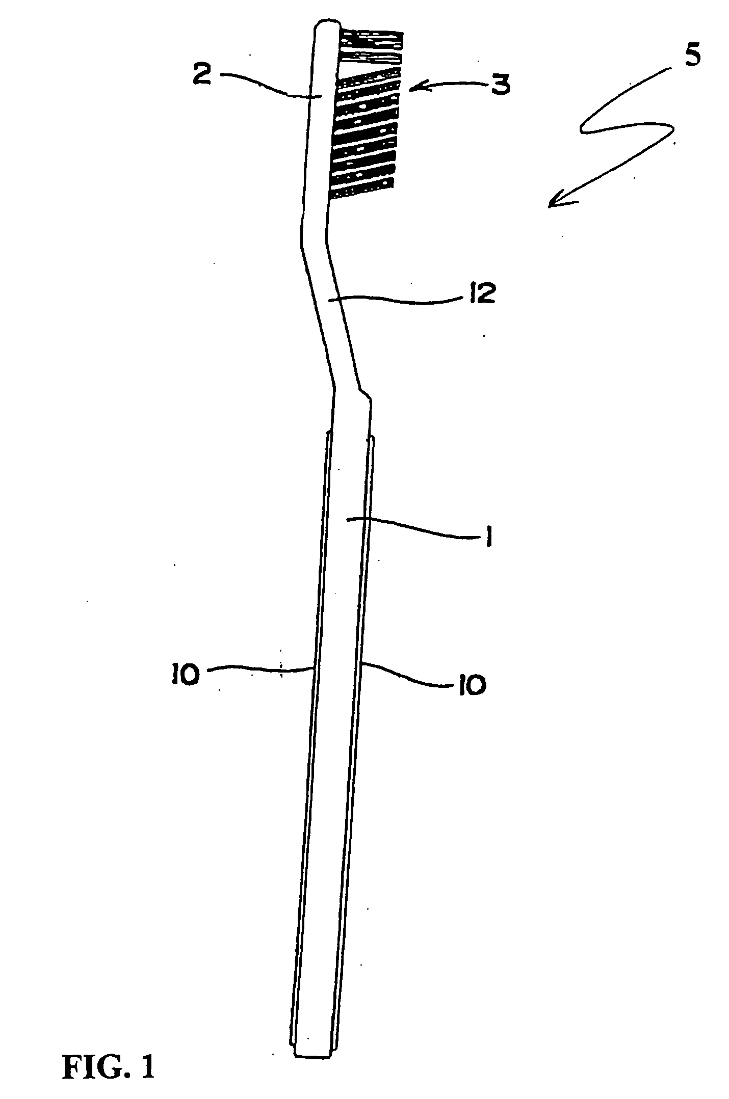 Ionic toothbrush Bristles and method of fabricating a toothbrush