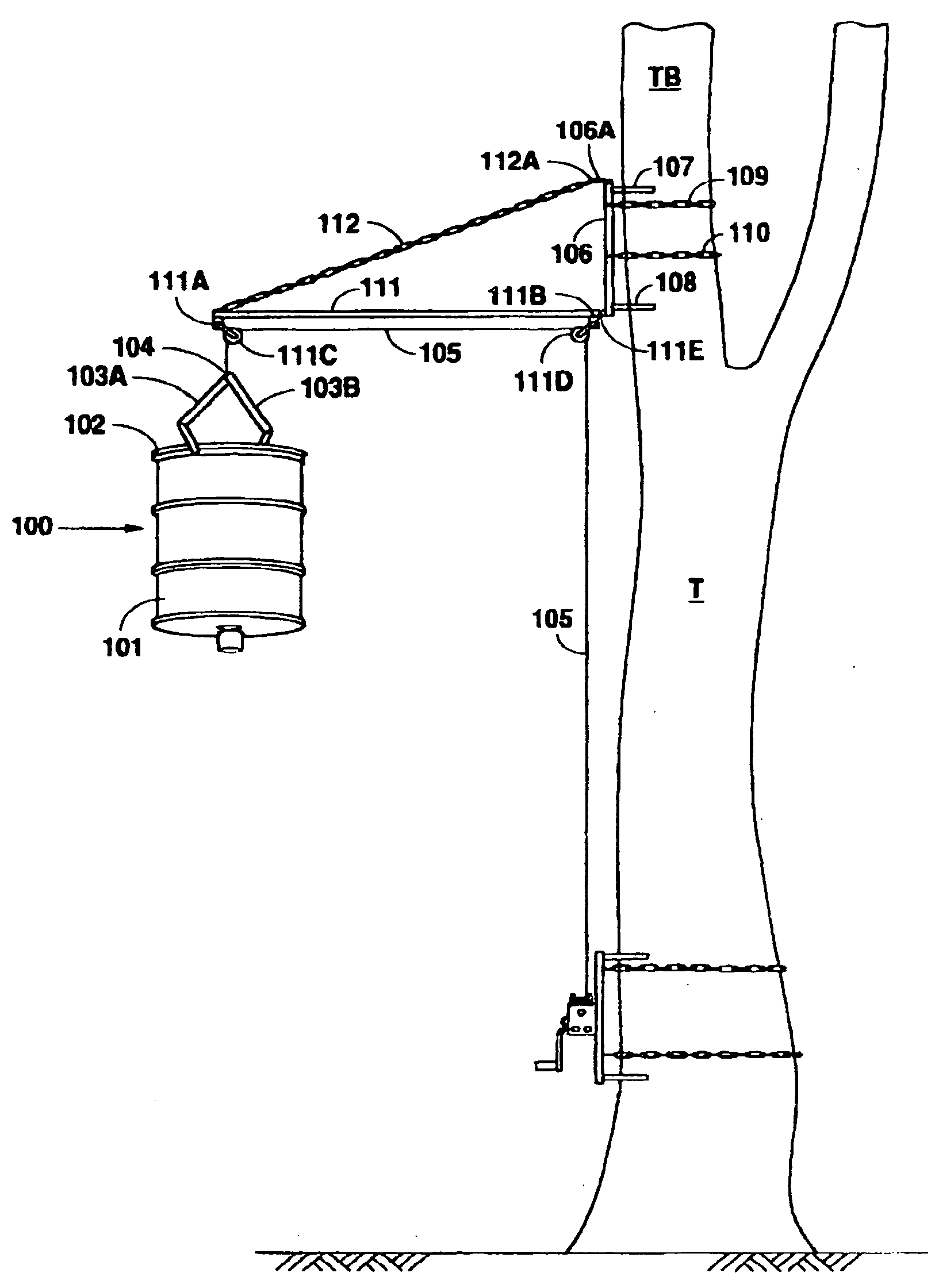 Apparatus and method for feeding wild animals