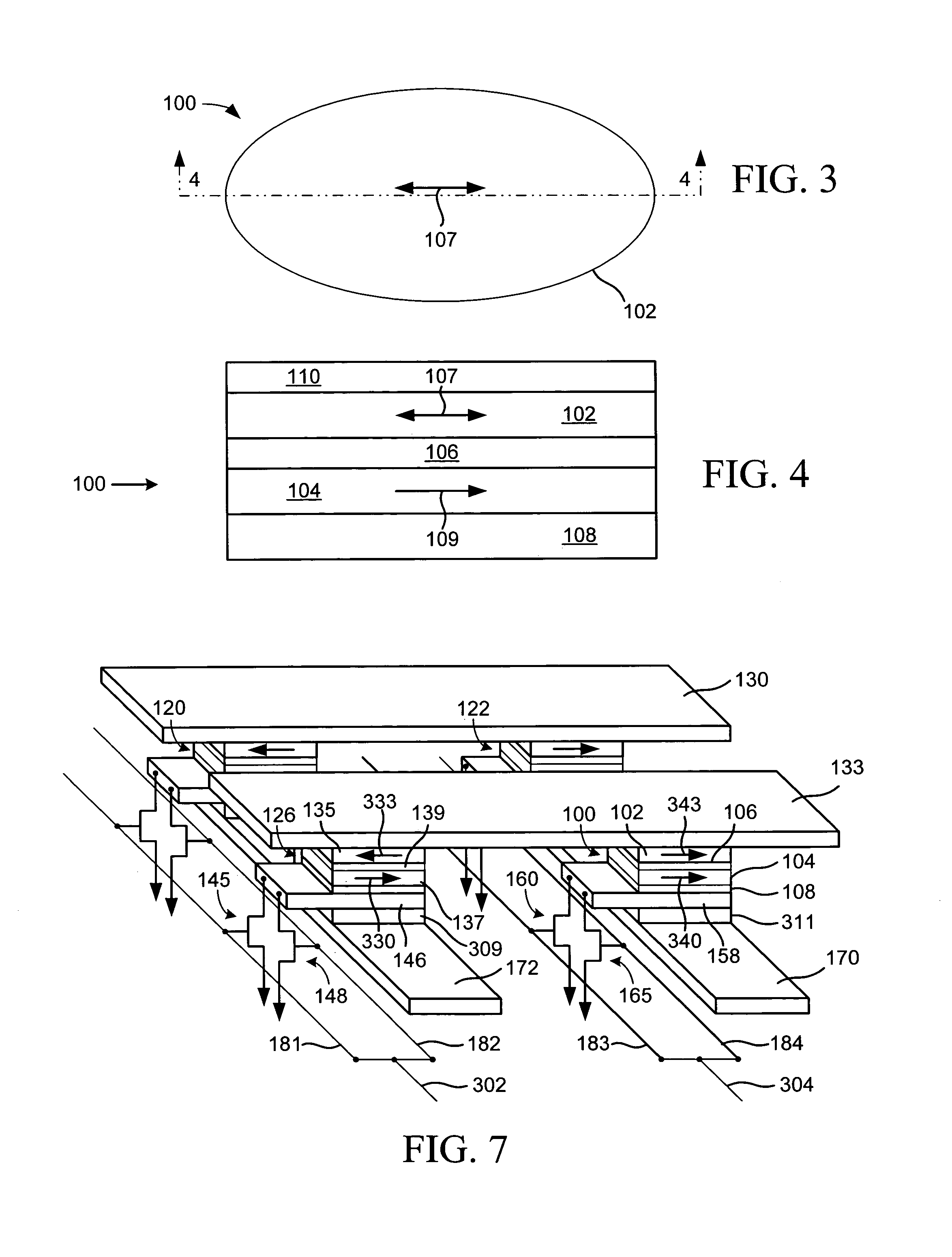 Magnetic memory cell with plural read transistors