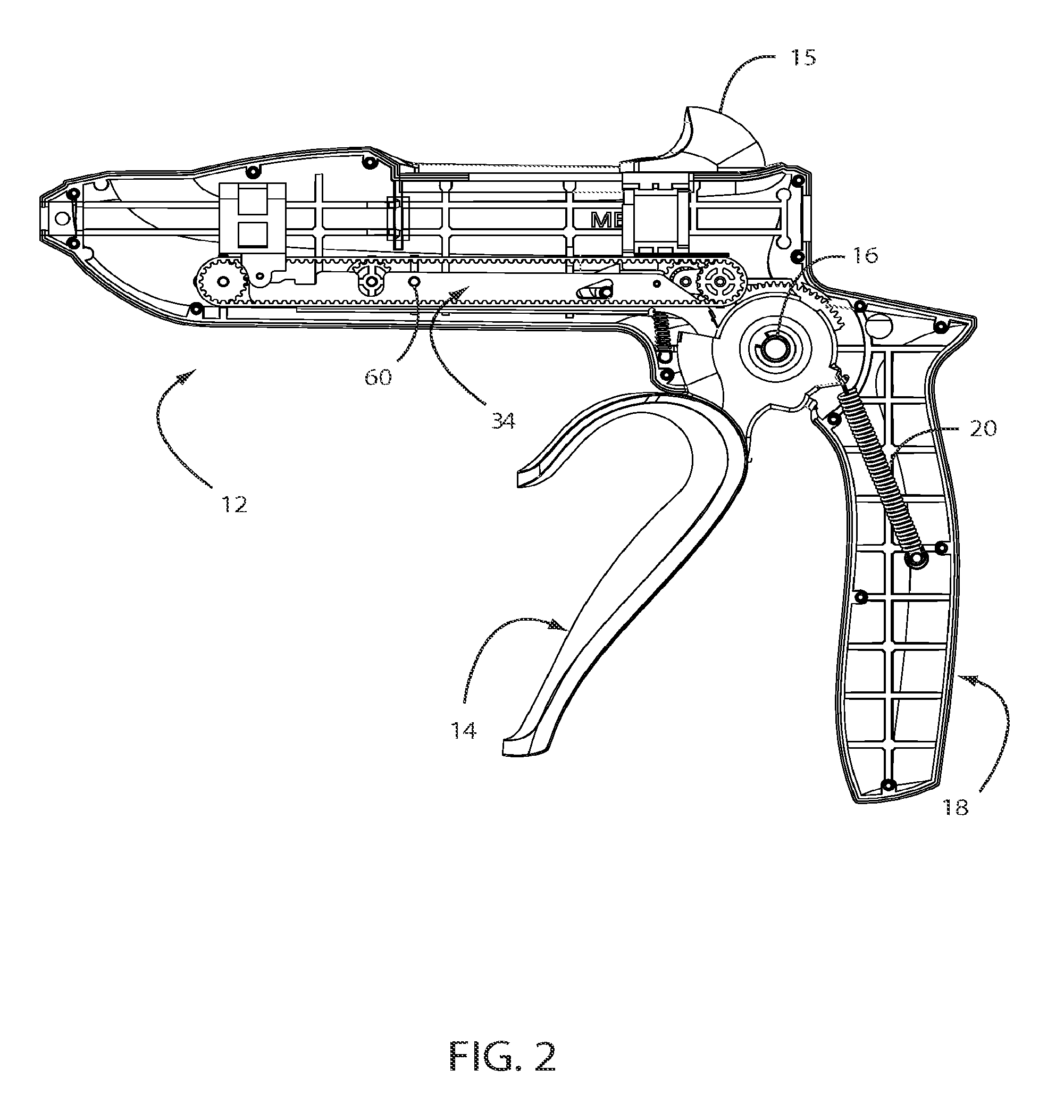 Single-trigger clamping and firing of surgical stapler