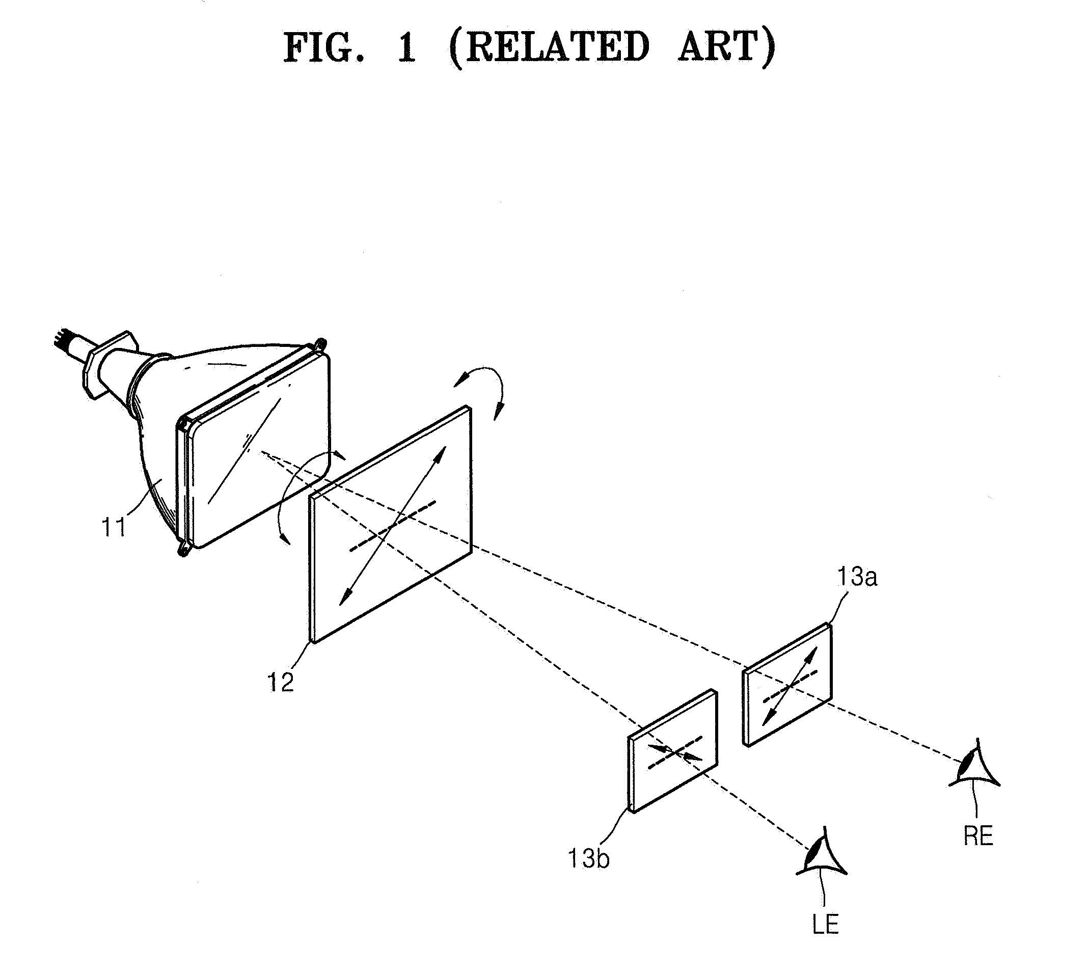 Time sharing type autostereoscopic display apparatus and method for driving the same