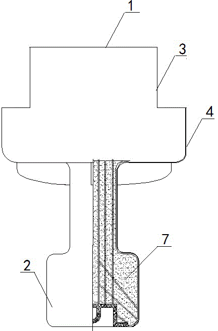 Production method for composite material elastomer navigation mark floating drum