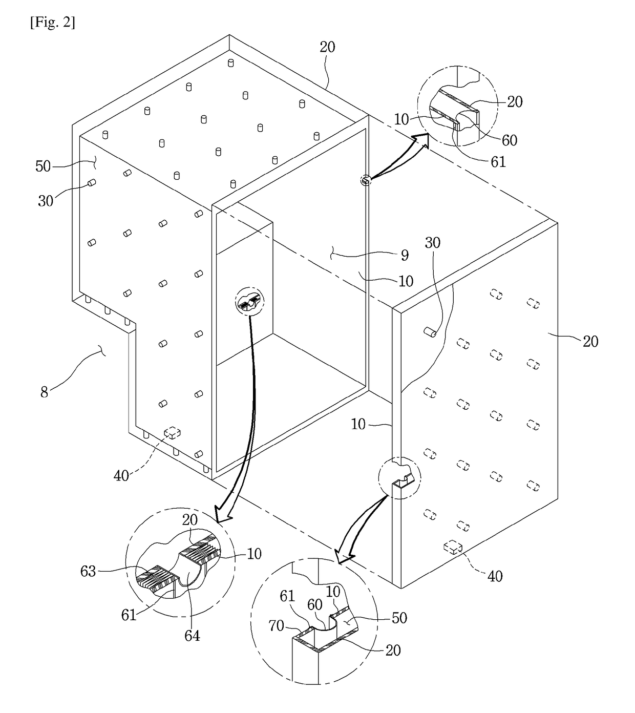 Vacuum adiabatic body and refrigerator