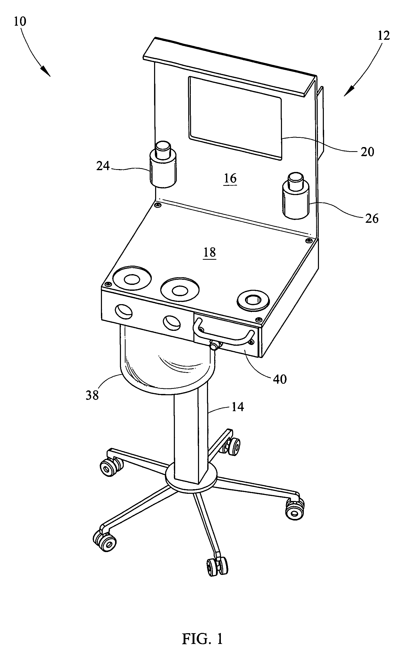 Electronic anesthesia delivery apparatus
