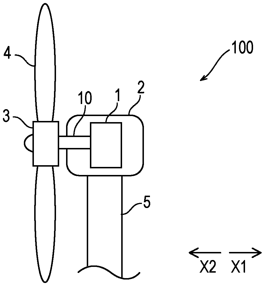 Rotating electrical machine and housing for rotating electrical machine