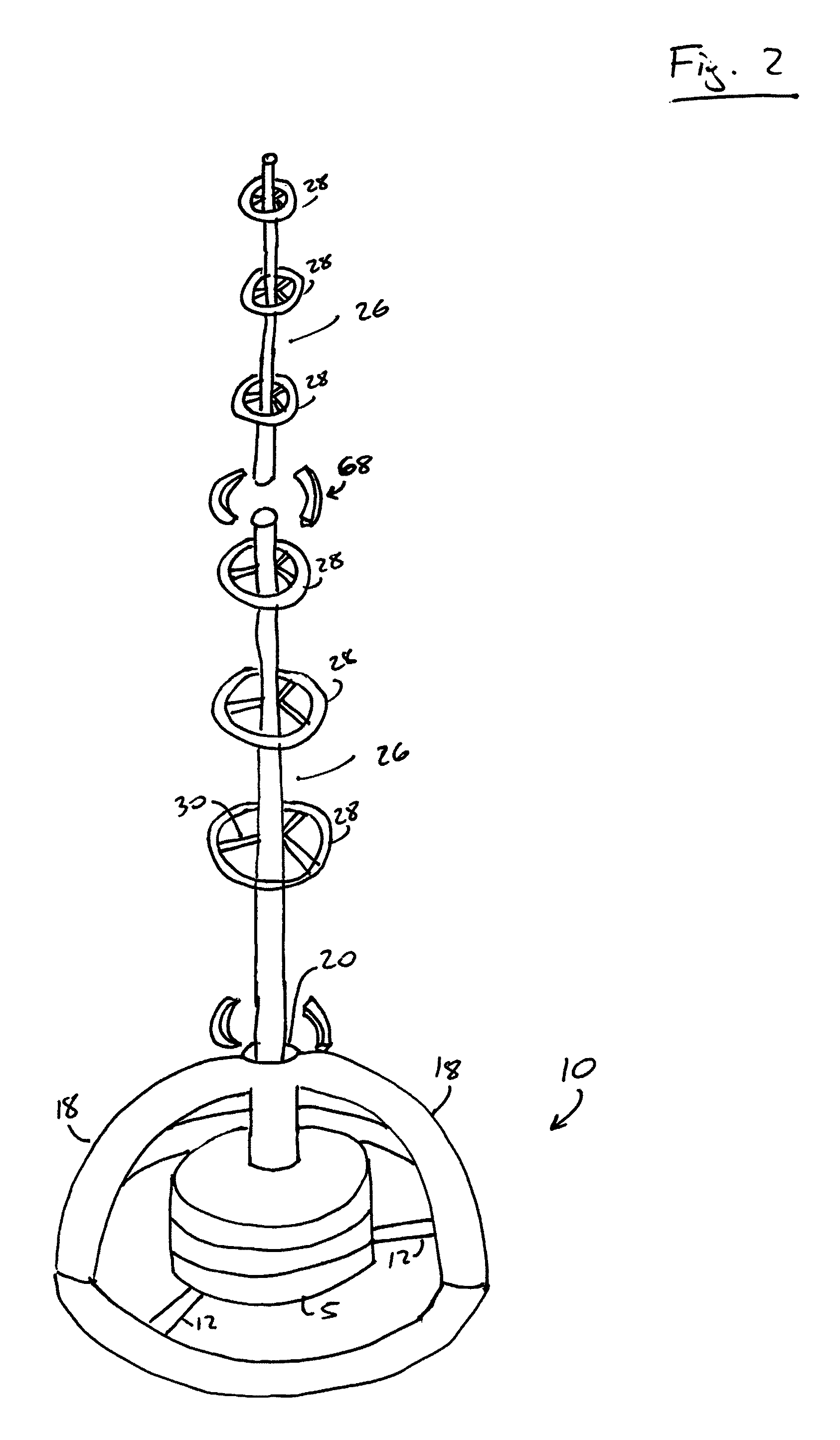 Modular Exercise Pole And Anchoring System