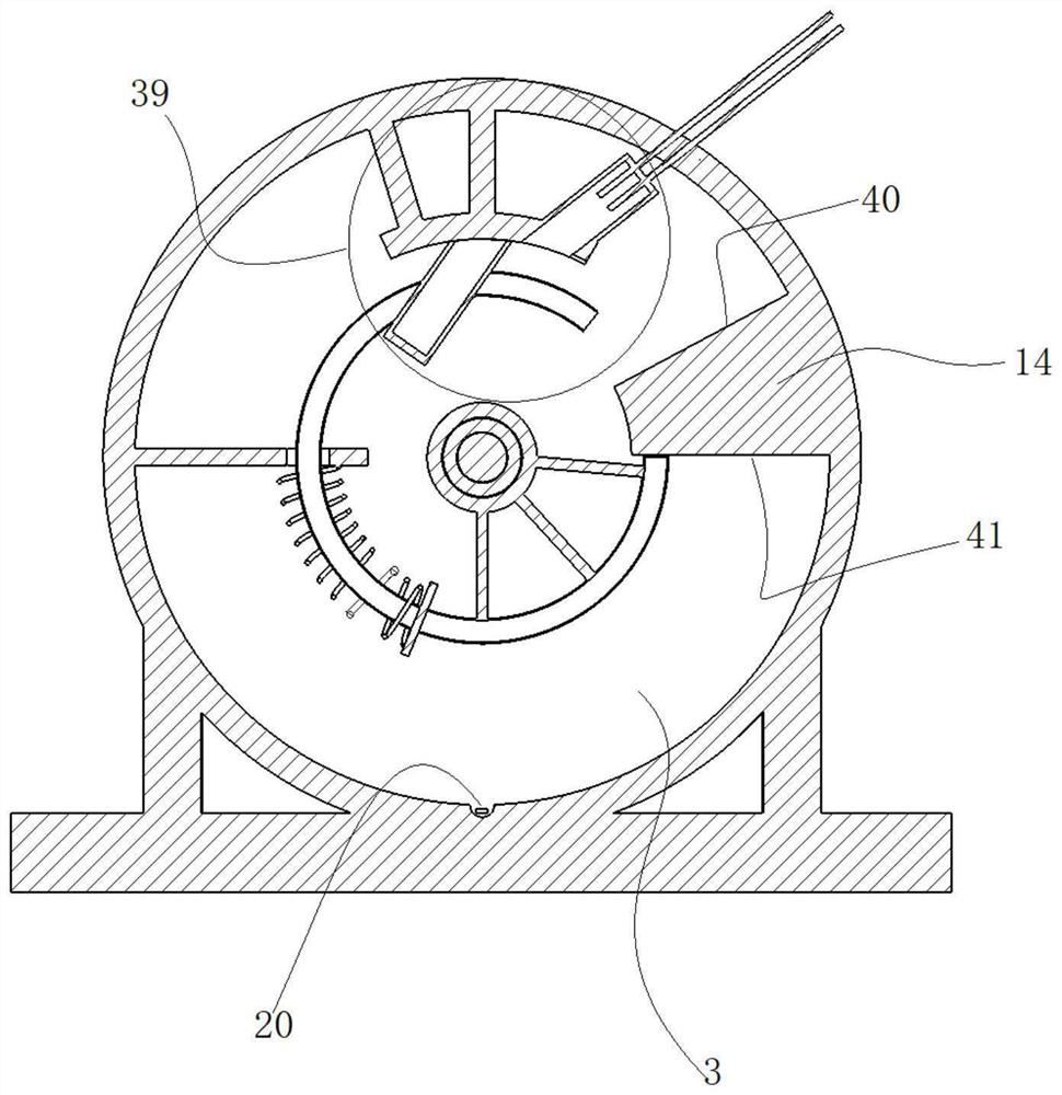 Front-collision trigger system of automobile airbag based on mercury switch