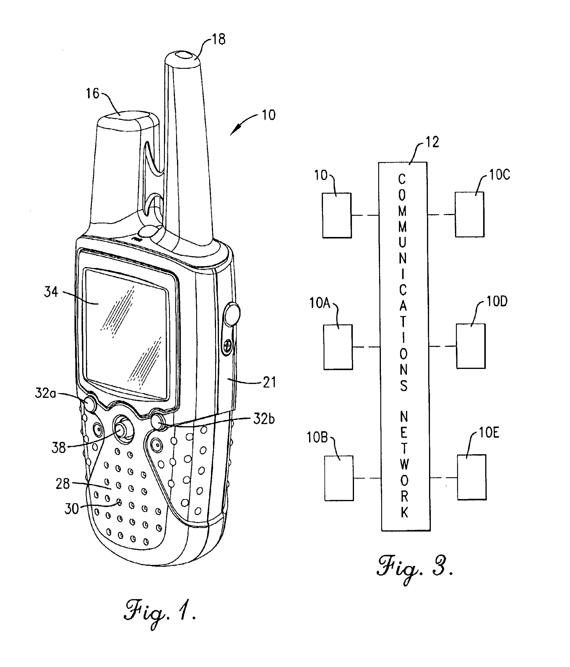 Combined global positioning system receiver and radio with enhanced display features