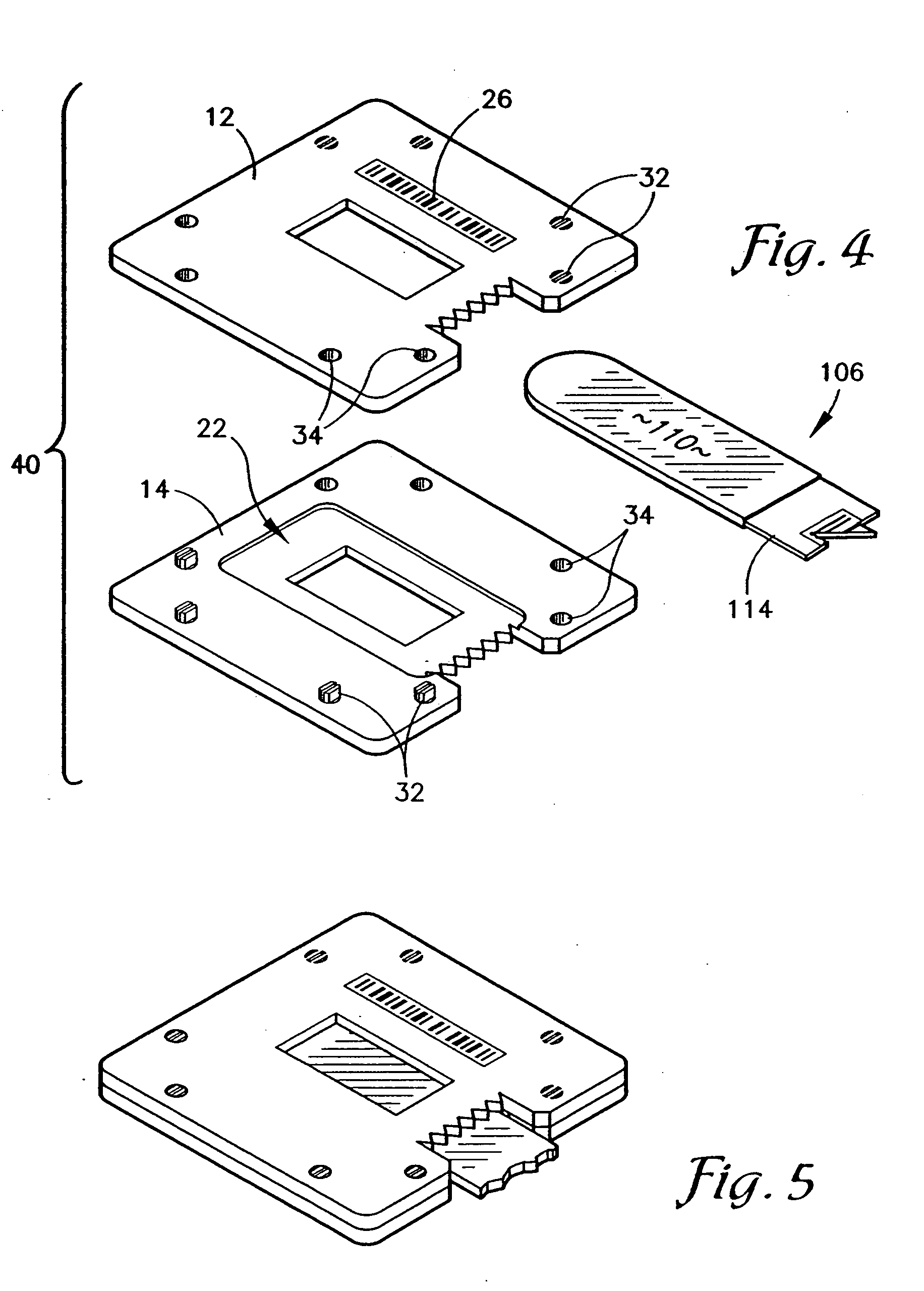 Evidence collection holder for sample automation