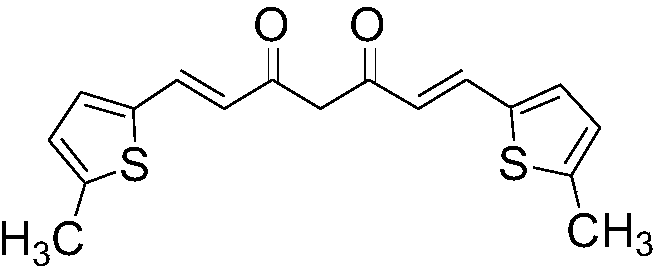 Polyethylene material modified by curcumin derivatives and its preparation method and application