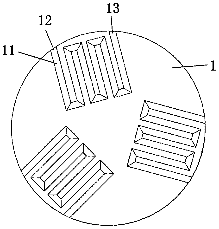 Rotating disc type single-color LED light source system