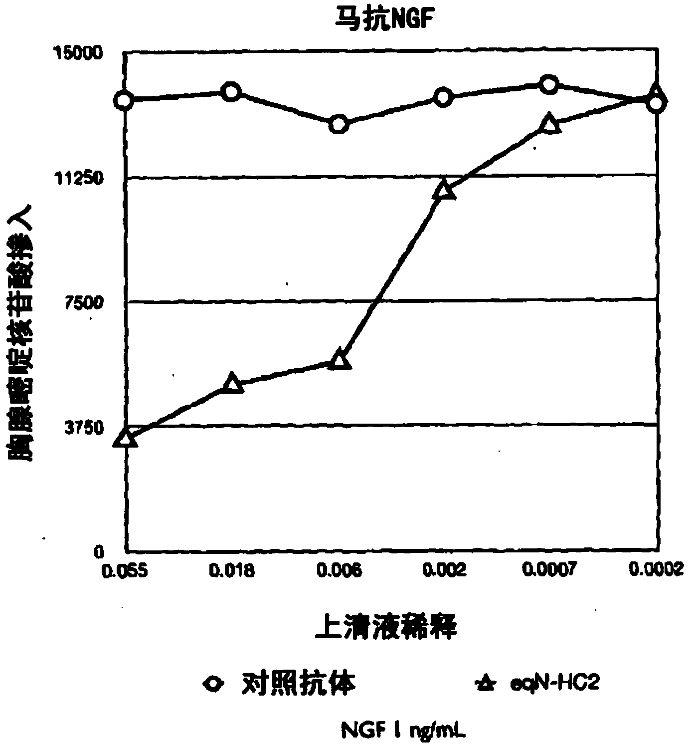 Anti-nerve growth factor antibodies and methods of preparing and using the same