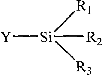 Method for in-situ preparation of silicone rubber composite material