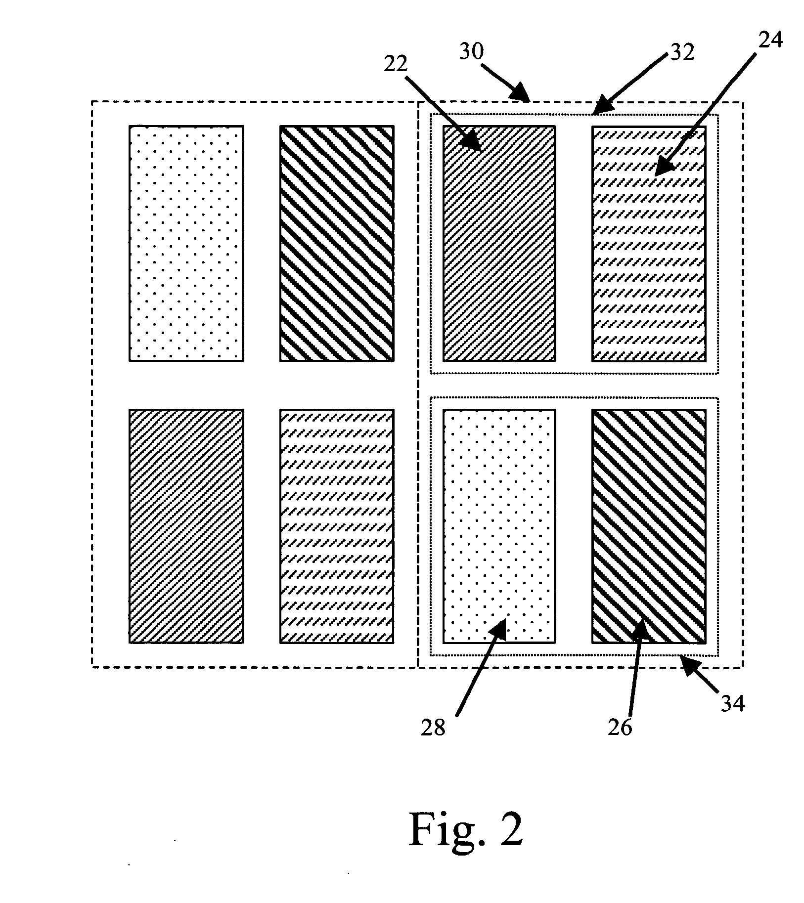 Color display system with improved apparent resolution