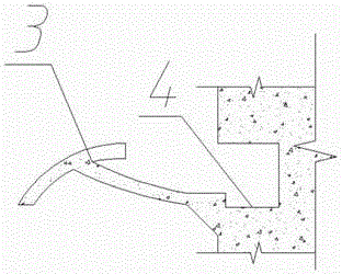 Coast garbage collecting device utilizing seawater and use method