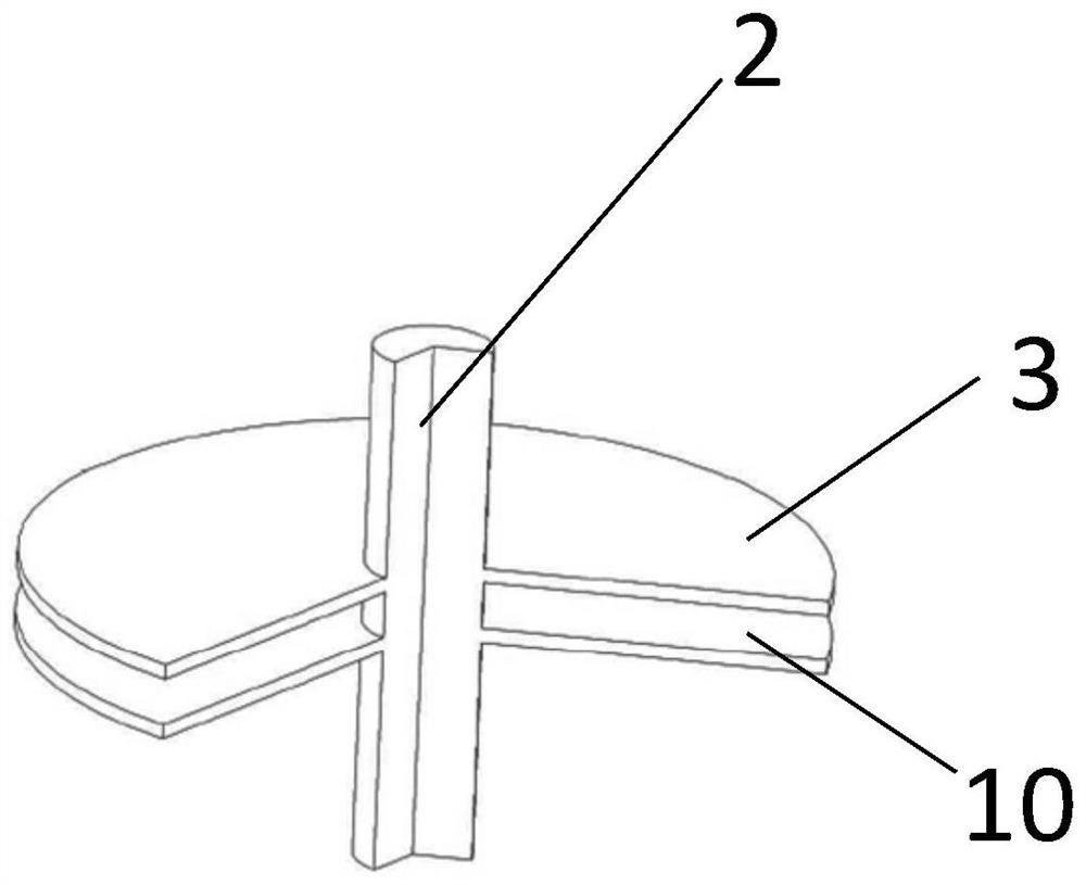 Double-electron-beam relativistic backward wave tube with radial structure