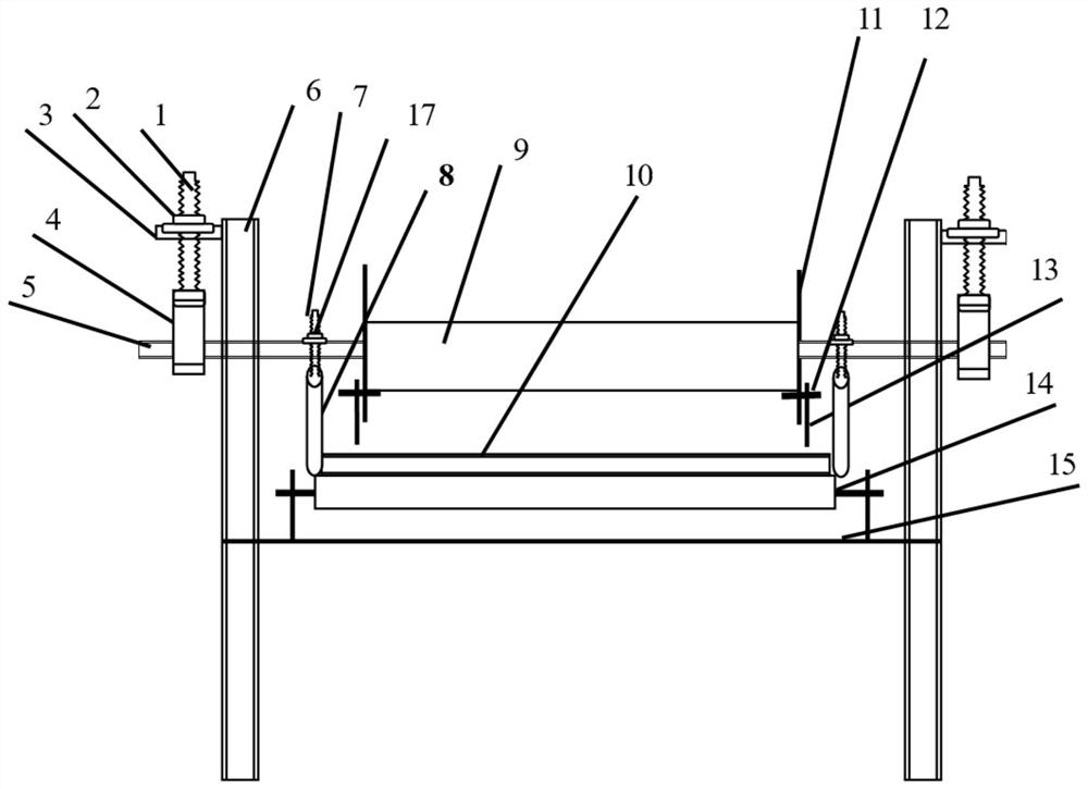 Movable material uniformizing device and belt conveyor